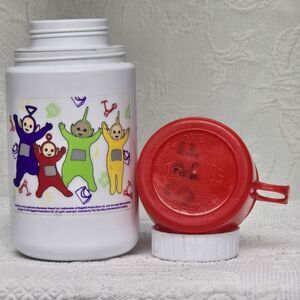 Vintage 90s Thermos Teletubbies Reusable Bottle Cup Collectable Memorabilia